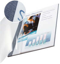 LEITZ Chemise pour reliure impressBind, A4, 14 mm, bleu