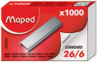 Maped Agrafes 26/6, petit emballage, zingué