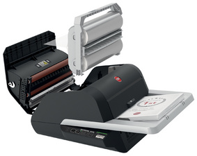 GBC Plastifieuse à rouleaux Foton 30, A3, anthracite/gris – Image 2