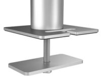 DURABLE Support avec bras pour 1 écran, fixation passe-câble