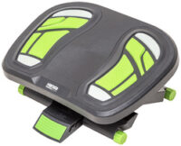 Hansa Repose-pieds Footness "Comfort DUO", noir/vert