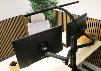 UNiLUX Lampe LED STRATA SCREEN + Support pour écran – Image 3
