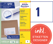 AVERY Zweckform Etiquette universelle, 210 x 148 mm, A5