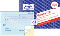 AVERY Zweckform Formularbuch "Quittung", SD, 4+1 GRATIS