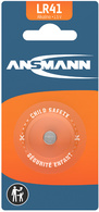 ANSMANN Pile bouton alcaline "LR41", 1,5 Volt (AG3)