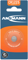 ANSMANN Pile bouton au lithium CR1225, 3 Volt, blister d'1