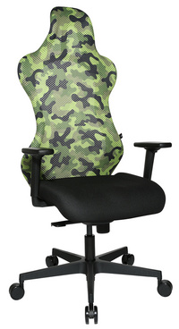 Topstar Chaise de bureau "Sitness RS Sport", noir/vert