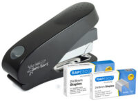 RAPESCO Agrafeuse ECO Luna - Less Effort, noir