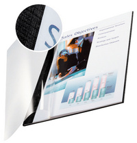 LEITZ Chemise pour reliure impressBind, A4, 14 mm, noir