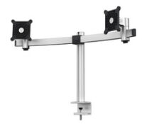 DURABLE Support double pour 2 écrans, pince de fixation