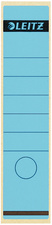LEITZ Etiquette pour dos de classeur, 61 x 285 mm, bleu