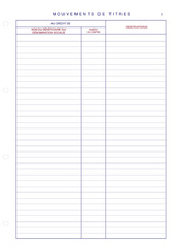 ELVE Recharge pour reliure D77, 297 x 210 mm, papier blanc