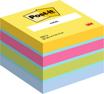 Post-it Bloc-note cube notes mini, 51 x 51 mm, multicolore – Image 2