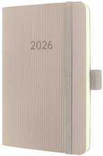 sigel Agenda de poche Conceptum 2026, env. A6, taupe