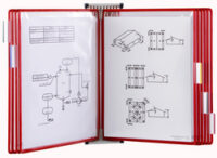 djois by tarifold Kit mural métal, A4, équipé