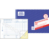 AVERY Zweckform Formularbuch "Materialanforderung", SD, A5