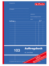 herlitz Formularbuch "Auftrag 103", DIN A5, 3 x 40 Blatt