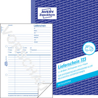 AVERY Zweckform Formularbuch "Lieferschein", 2 x 50 Blatt