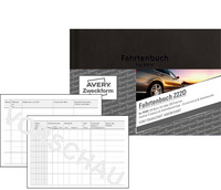 AVERY Zweckform Formularbuch "Hardcover" - Fahrtenbuch, A6