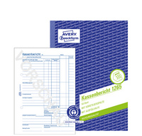AVERY Zweckform Recycling-Formularbuch "Kassenbericht", A5