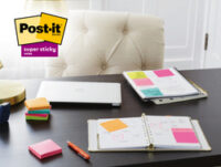 Post-it Bloc-note super sticky notes, 76 x 76 mm, coloré
