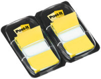 Post-it Marque-page adhésif Index, 25,4 x 43,2 mm, jaune