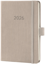 sigel Agenda de poche Conceptum 2026, env. A6, taupe