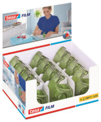 tesa ecoLogo Easy Cut Dévidoir à main, présentoir, vert