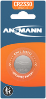 ANSMANN Pile bouton au lithium CR2330, 3,0 Volt, blister