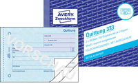 AVERY Zweckform Formularbuch "Quittung mit MwSt.-Nachweis