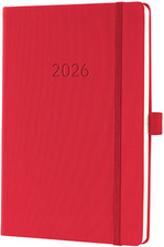 sigel Agenda planning Conceptum 2026, env. A5, rouge