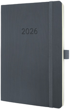 sigel Agenda planning Conceptum 2026, env. A5, gris
