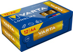 VARTA Pile alcaline Longlife, Mignon (AA), 12 pièces