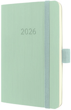 sigel Agenda de poche Conceptum 2026, env. A6, vert menthe