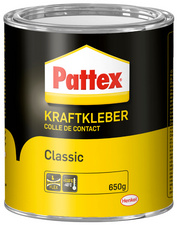 Pattex Colle de contact classique, avec du solvant, 650 g