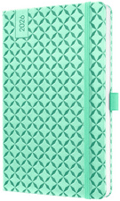 sigel Agenda de poche Jolie Flair 2026, A5, vert menthe