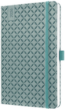 sigel Agenda de poche Jolie Flair 2026, A5, bleu océan