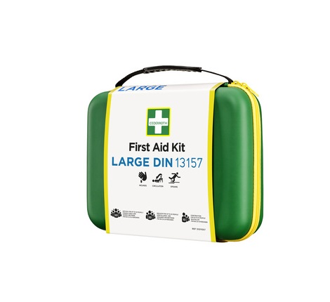 CEDERROTH Kit de premiers secours, moyen, dans un coffret