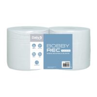 Bobine recyclée blanche BOBBYREC 1000S Dailyk Start - Colis de 2