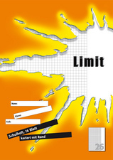 LANDRÉ cahier "LIMIT" A4, linéature 25 / 9 mm ligné