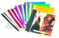 DURABLE Chemise à lamelle, A4, en film rigide, rouge