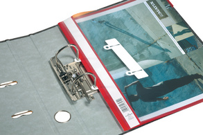DURABLE Languette coulissante, blanc – Image 2