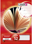 LANDRÉ cahier octave format A6, ligné, 70 g/m2, 64 pages