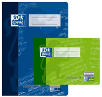 Oxford Cahier de musique, A5, 8 feuilles, sans lignes