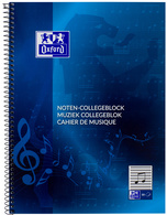 Oxford Cahier "Noten-Collegeblock", A4, 50 feuilles,