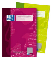 Oxford Cahier de musique, A4, 8 feuilles, avec guidage