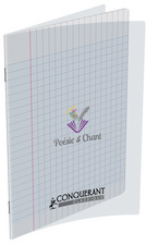 CONQUERANT CLASSIQUE Cahier de Poésie & Chant, 170 x 220 mm