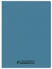 CONQUERANT CLASSIQUE Cahier recyclé, 170 x 220 mm, bleu