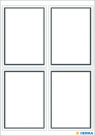 HERMA Etiquettes pour livres, 40 x 55 mm, conception marge
