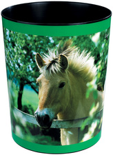 Läufer Corbeille à papier "cheval à la clôture de prairie